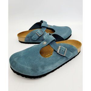 Birkenstock Boston Women's Leather Slip Ons Size 11